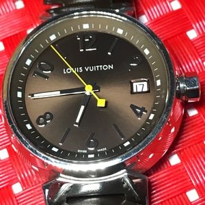 Louis Vuitton Q13110 Tambour Men's Quartz